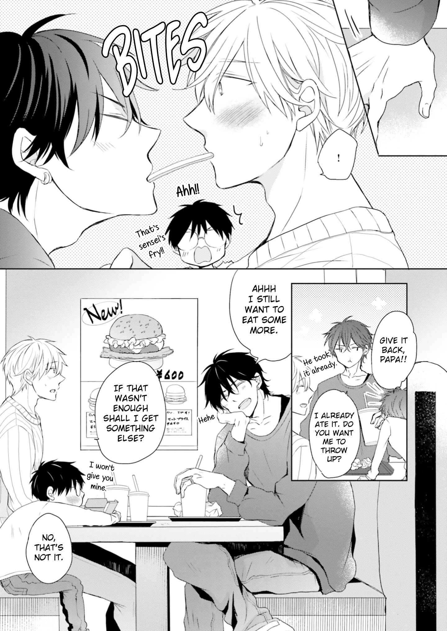 Page 4 Chapter 4.5 Motoyan Papa to Hitsuji-sensei Yotsuba