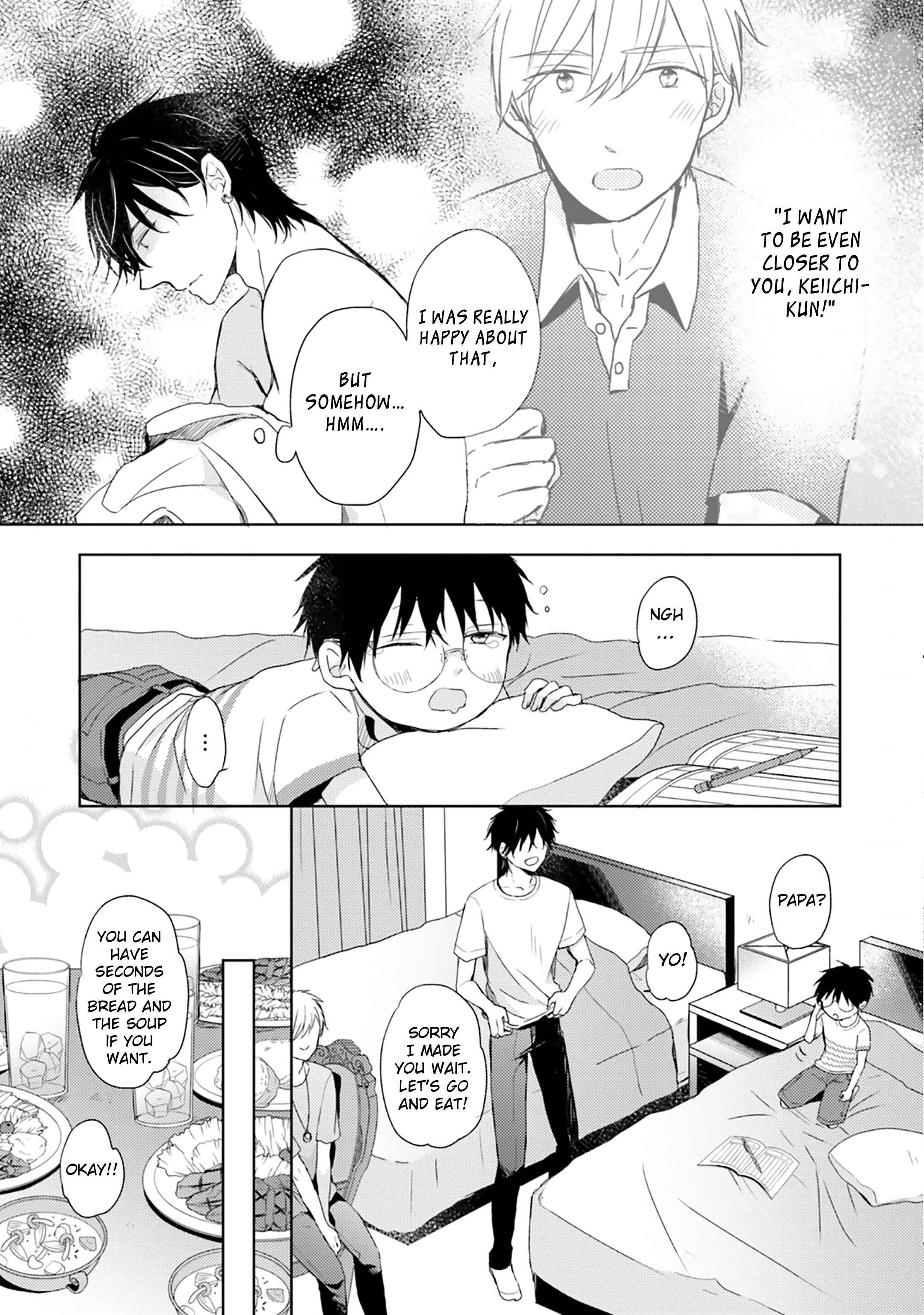 Page 12 Chapter 7 Motoyan Papa to Hitsuji-sensei Yotsuba