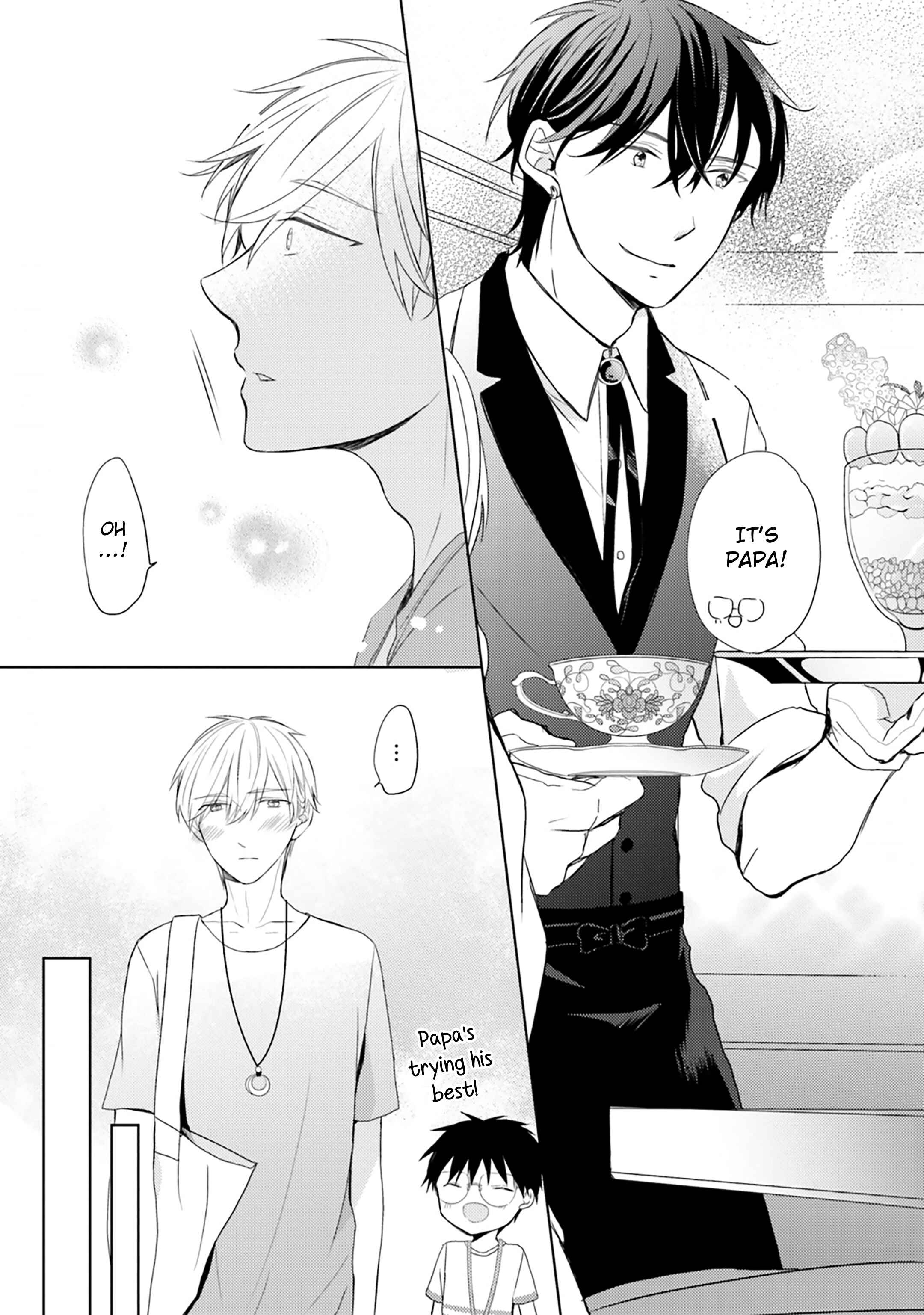 Page 9 Chapter 7 Motoyan Papa to Hitsuji-sensei Yotsuba