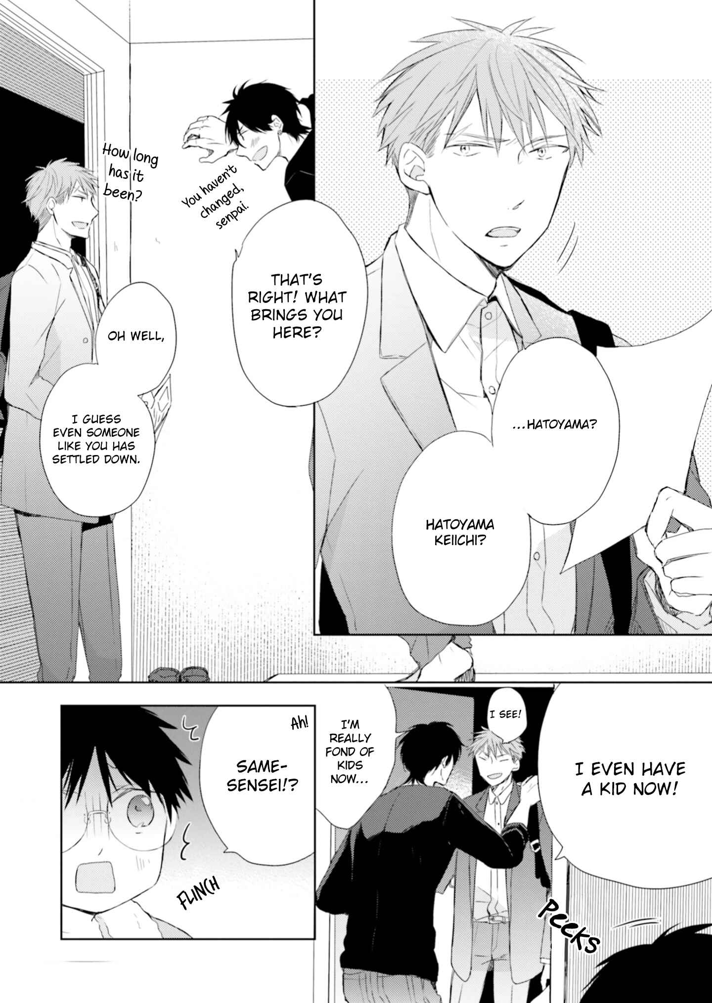 Page 37 Chapter 1 Motoyan Papa to Hitsuji-sensei Yotsuba