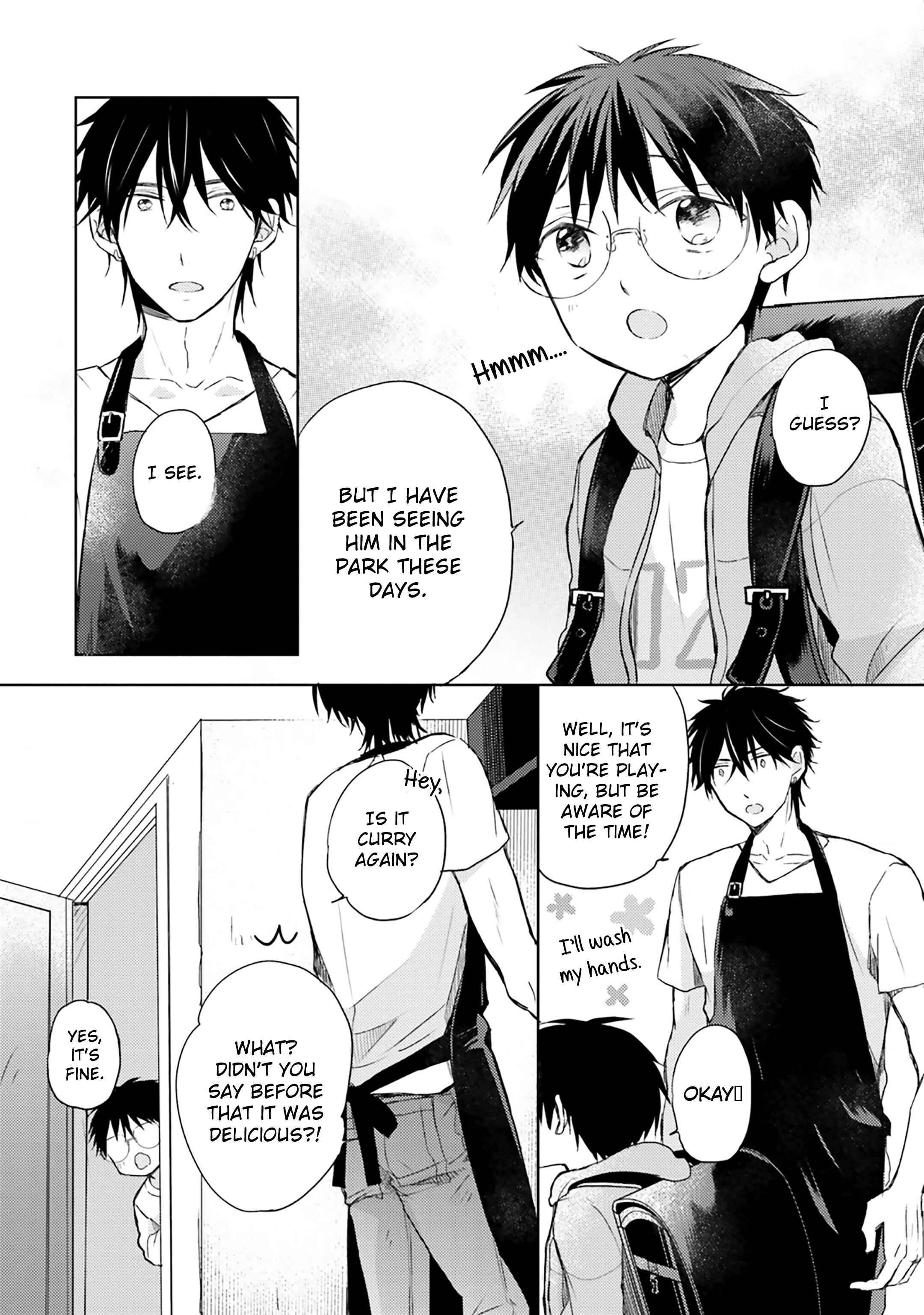 Page 19 Chapter 11 Motoyan Papa to Hitsuji-sensei Yotsuba