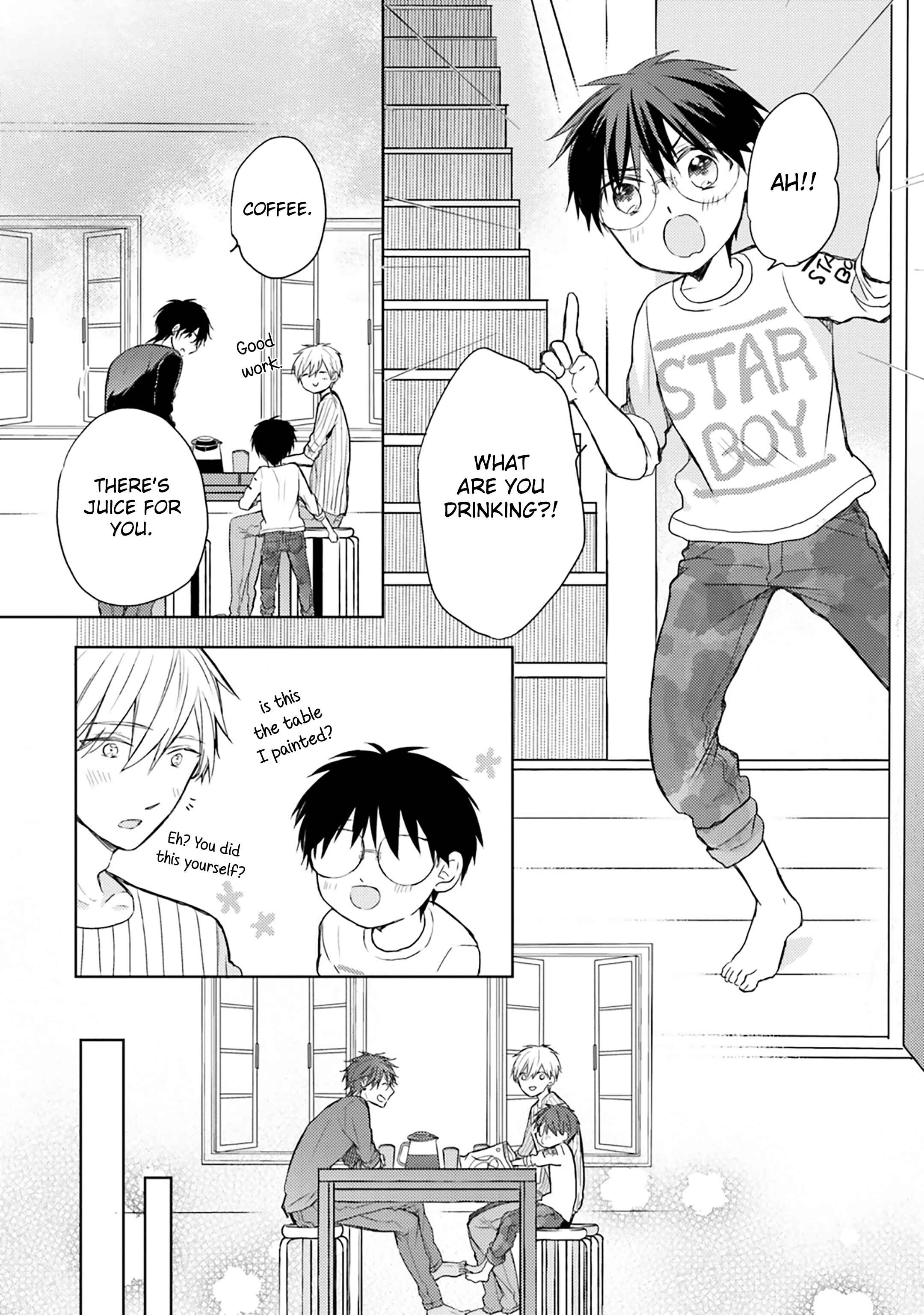 Page 33 Chapter 11 Motoyan Papa to Hitsuji-sensei Yotsuba