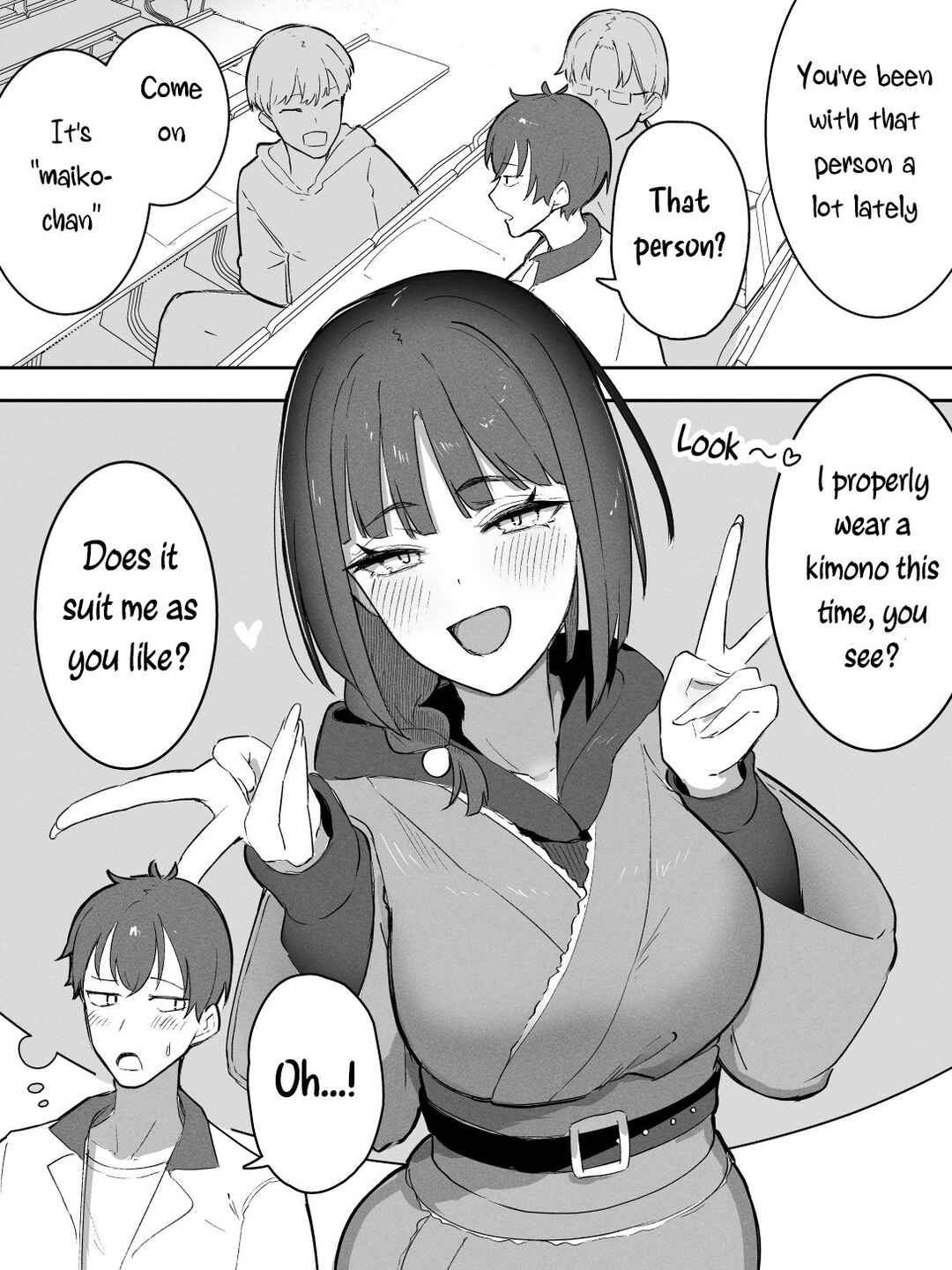 Page 1 Chapter 6 Kyoto-ben na no ni Shoujiki Sugiru Onna