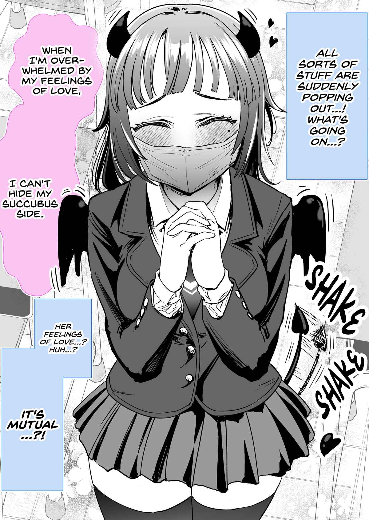 Page 2 Chapter 2 Succubus na no o Kakushiteru Shishunki JK