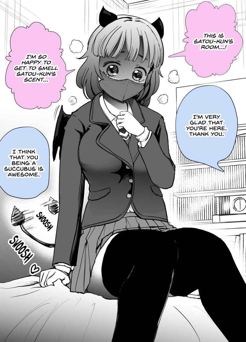 Page 1 Chapter 2.5 Succubus na no o Kakushiteru Shishunki JK
