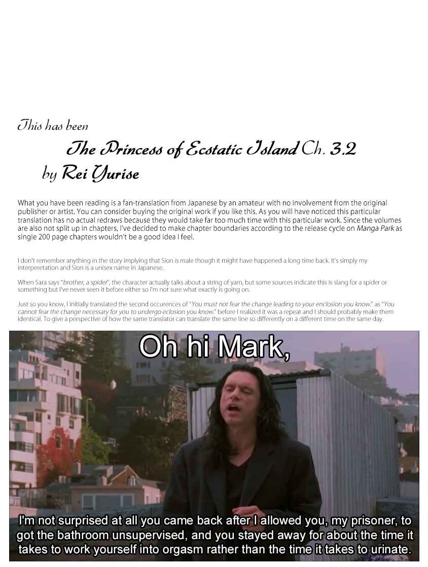 Page 36 Chapter 3.2 The Princess of Ecstatic Island