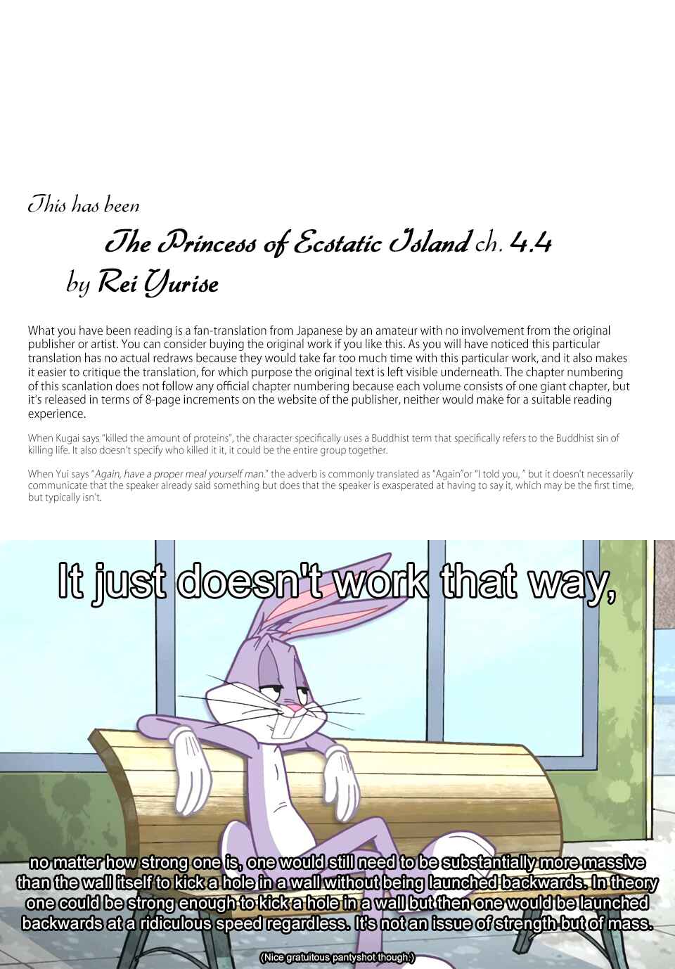 Page 29 Chapter 4.4 The Princess of Ecstatic Island