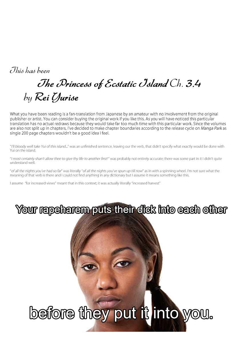 Page 33 Chapter 3.4 The Princess of Ecstatic Island