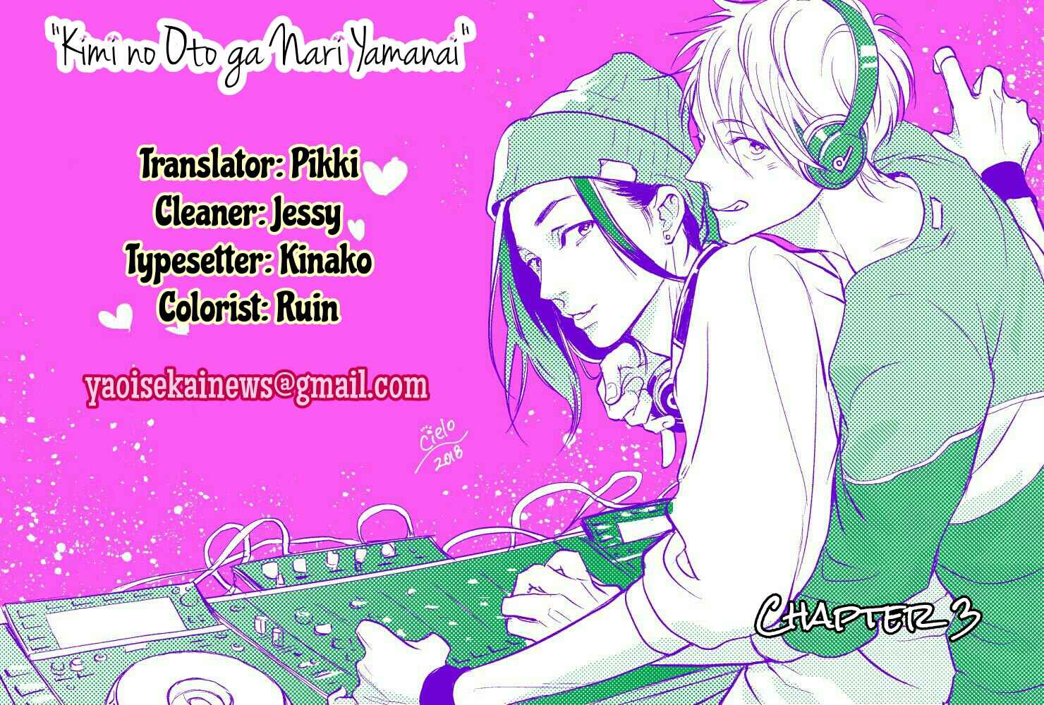 Page 1 Chapter 3 Kimi no Oto ga Nari Yamanai