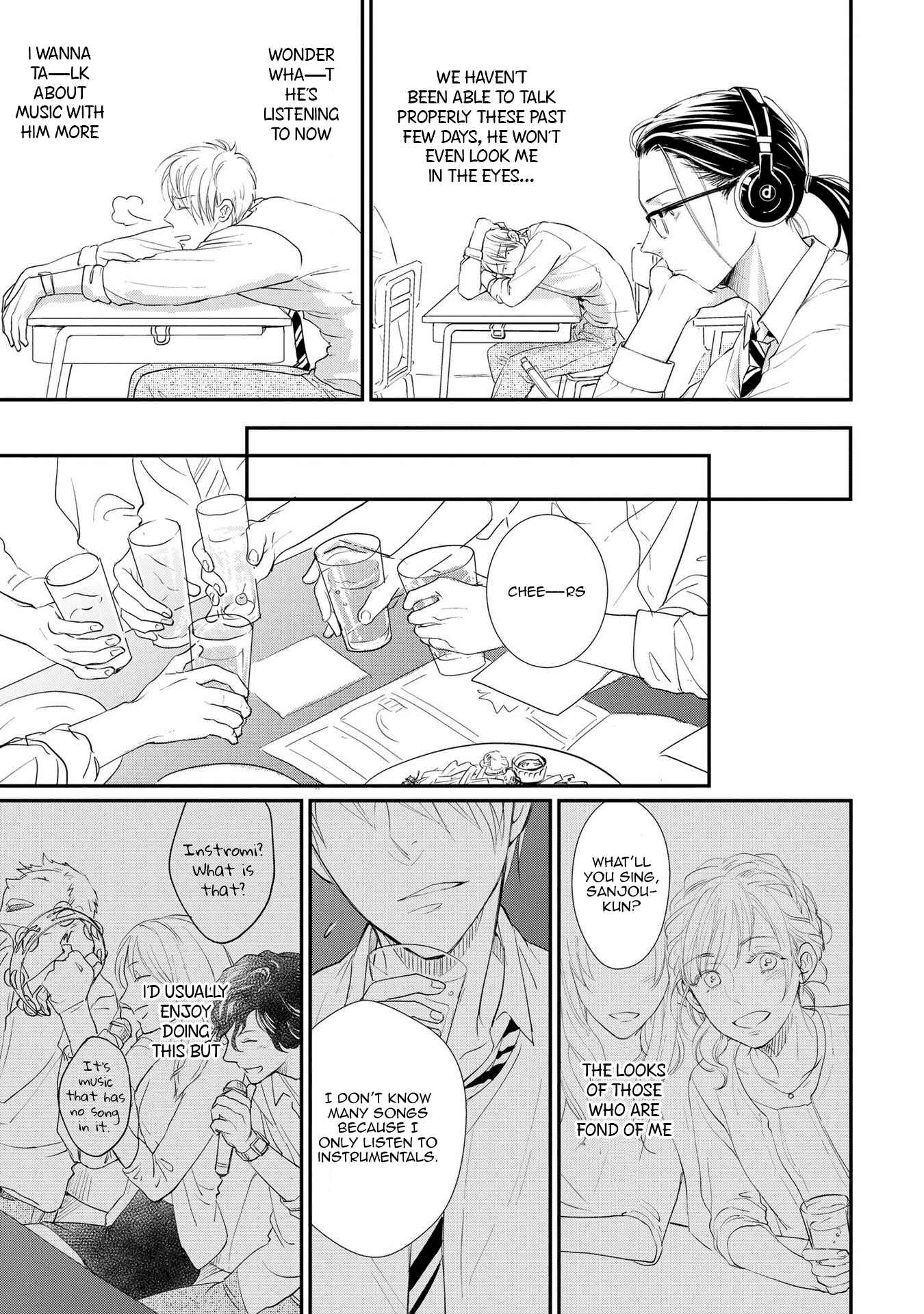 Page 4 Chapter 3 Kimi no Oto ga Nari Yamanai