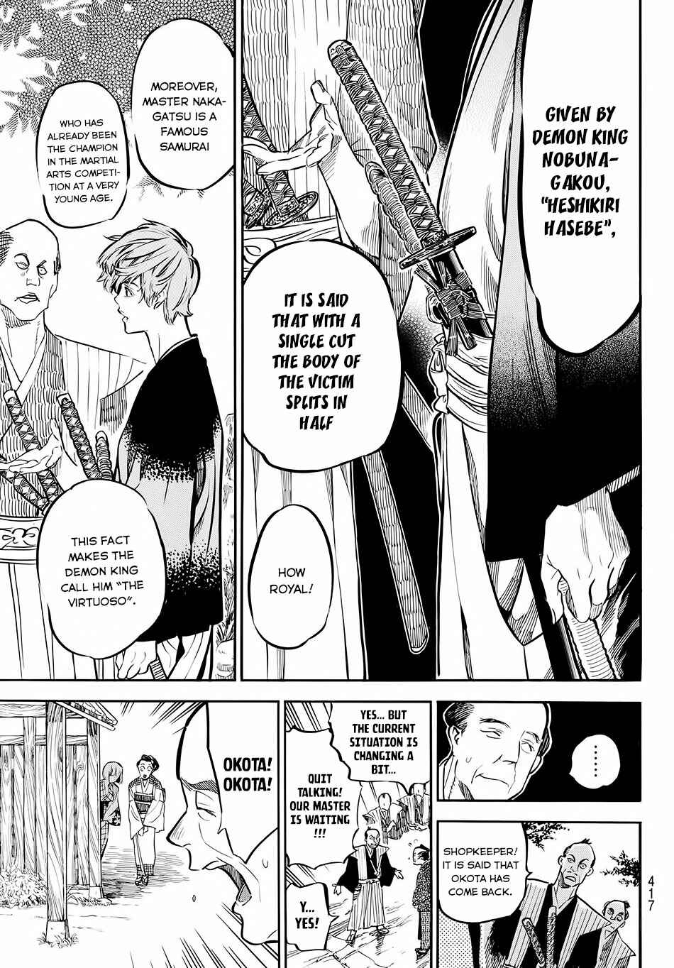 Page 12 Chapter 9 Mononote: Edo Kiketsu Ninja Emaki