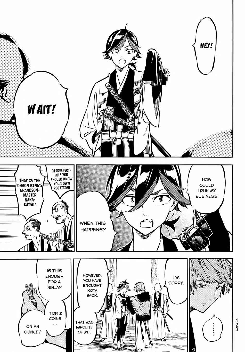 Page 17 Chapter 9 Mononote: Edo Kiketsu Ninja Emaki
