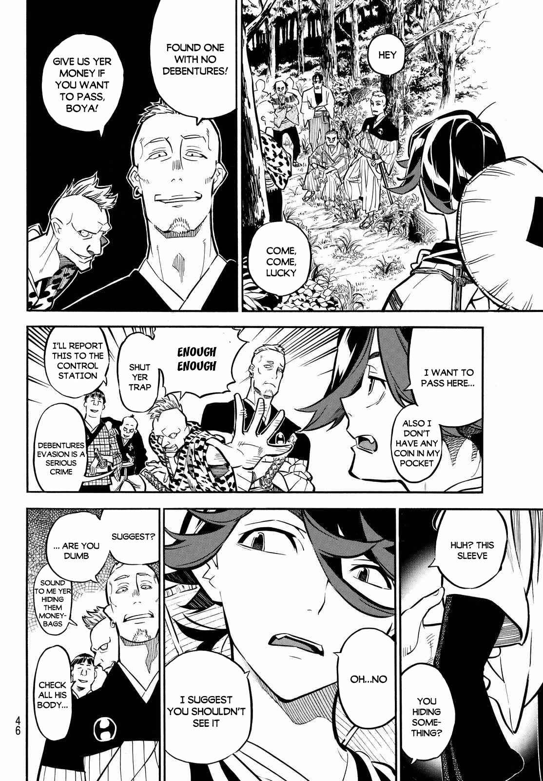 Page 13 Chapter 3 Mononote: Edo Kiketsu Ninja Emaki