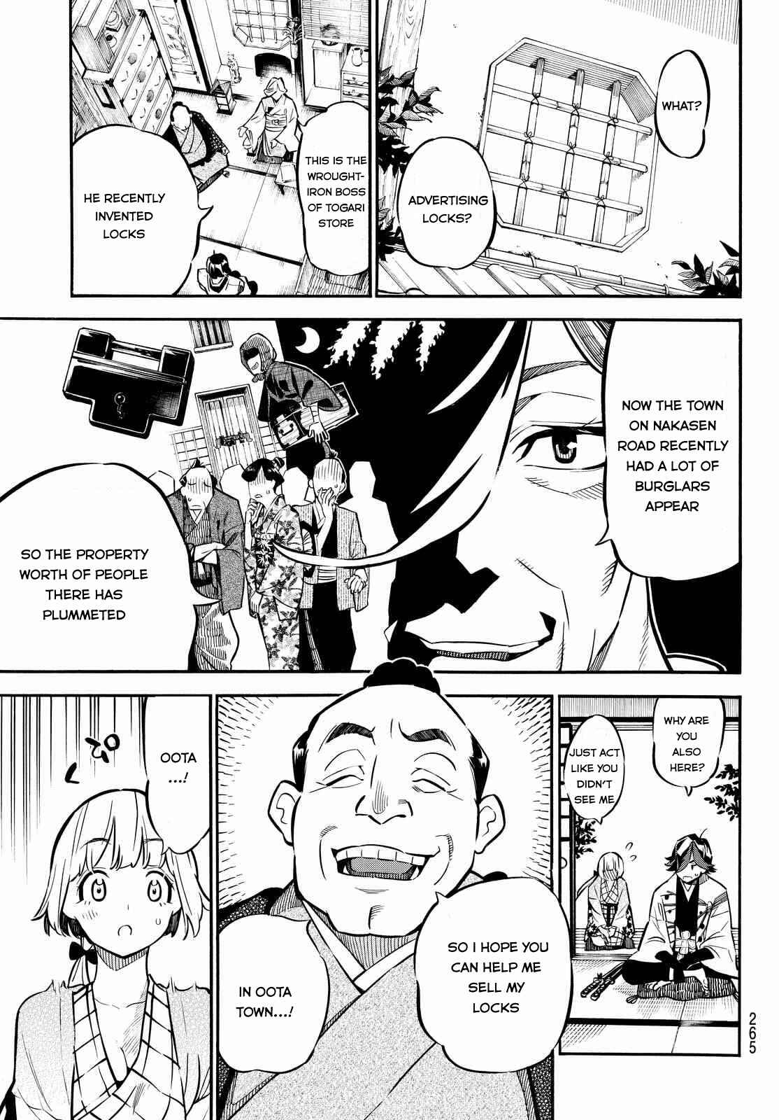 Page 13 Chapter 6 Mononote: Edo Kiketsu Ninja Emaki