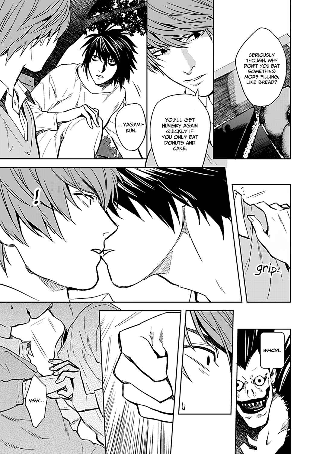 Page 16 Chapter Unknown_d23c Death Note - The Other Works / If I Could Have One Wish Come True (Doujinshi)
