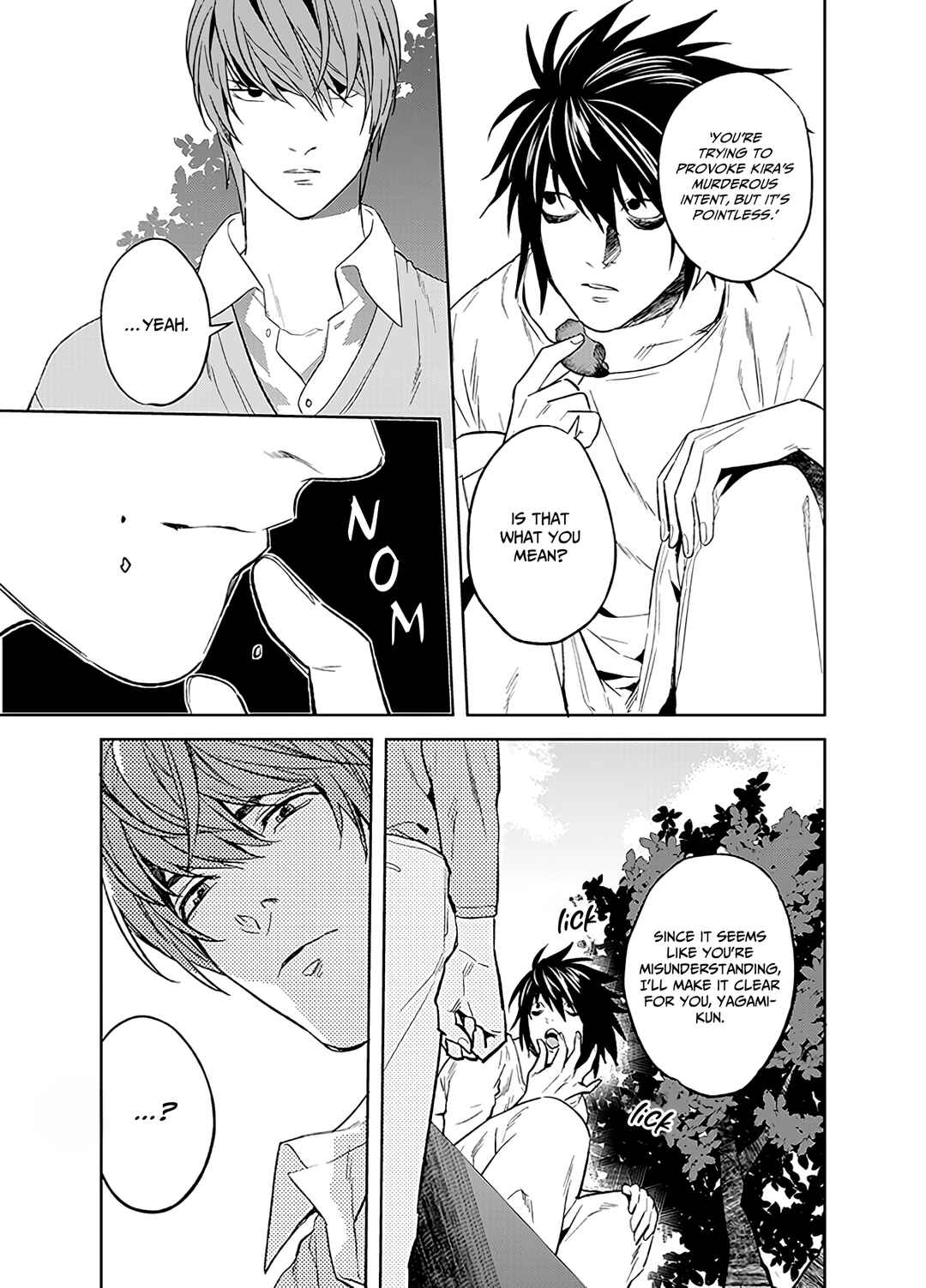Page 18 Chapter Unknown_d23c Death Note - The Other Works / If I Could Have One Wish Come True (Doujinshi)