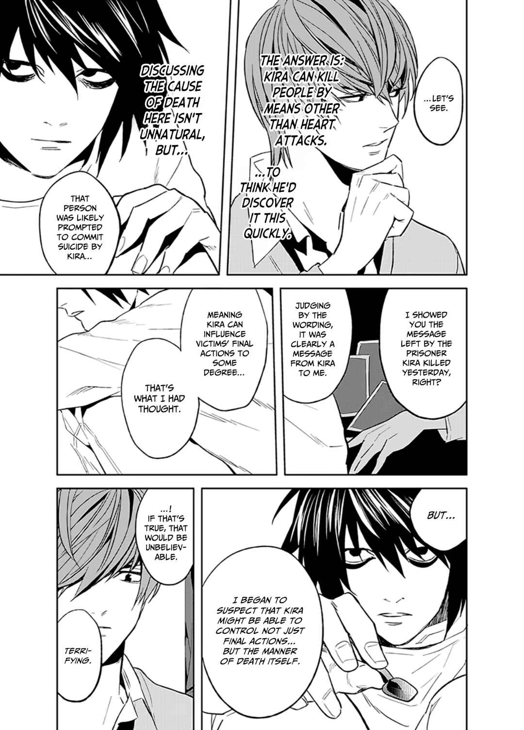Page 28 Chapter Unknown_d23c Death Note - The Other Works / If I Could Have One Wish Come True (Doujinshi)