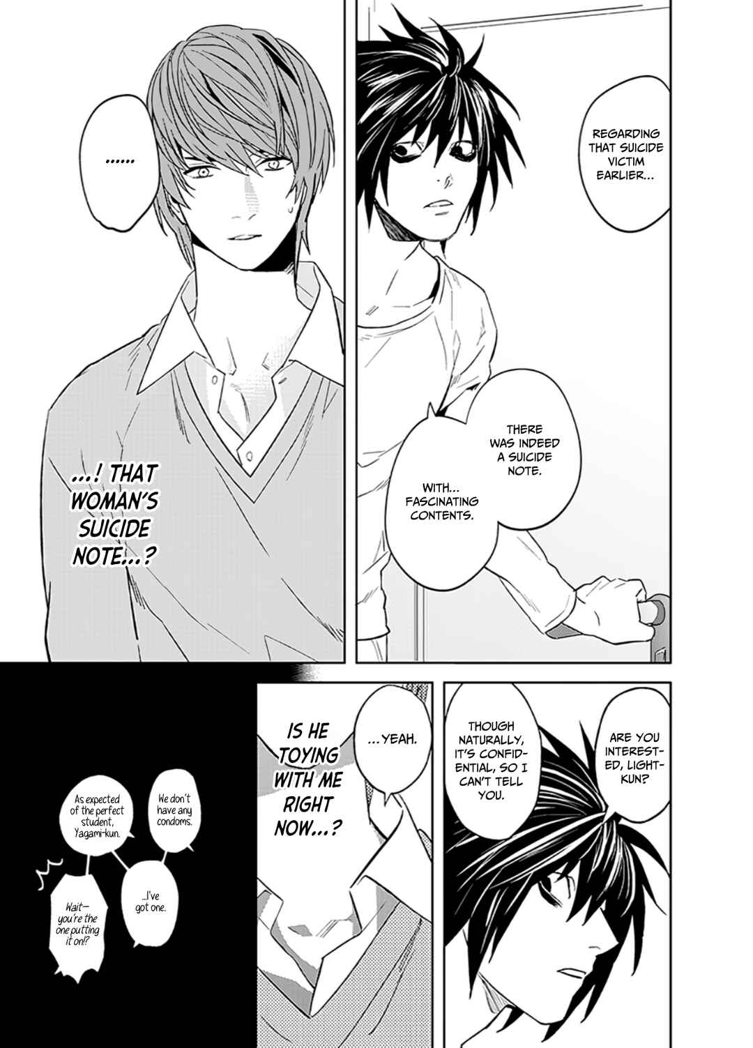 Page 34 Chapter Unknown_d23c Death Note - The Other Works / If I Could Have One Wish Come True (Doujinshi)