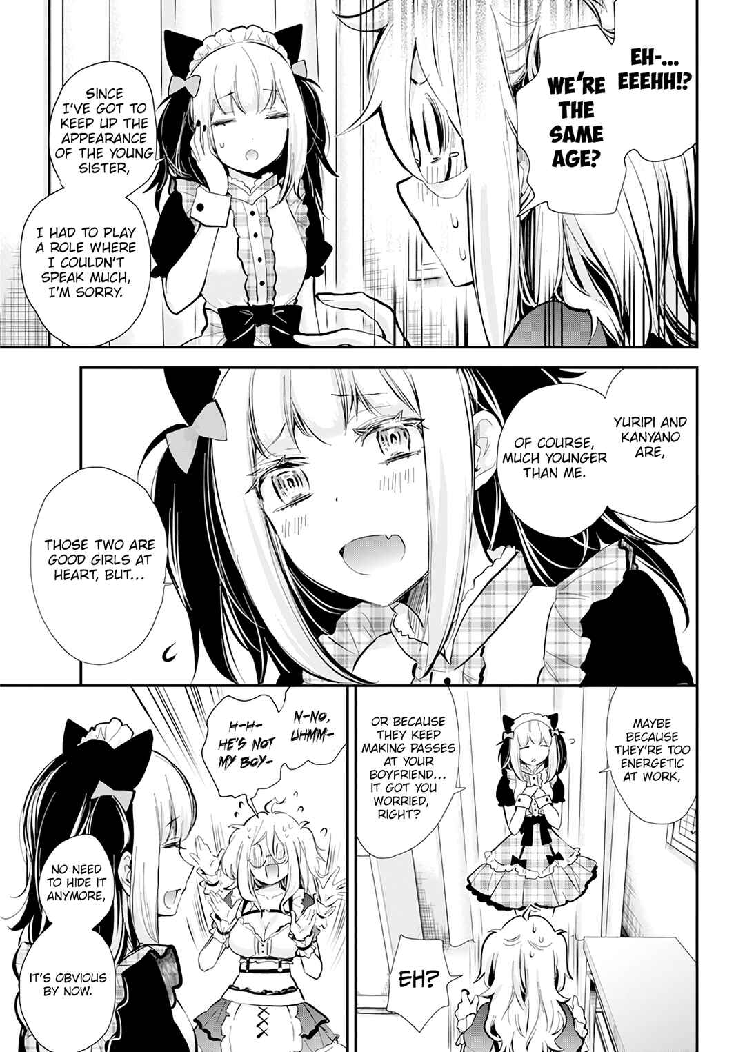 Page 10 Chapter 42 Shingeki no Eroko-san: Hen na Oneesan wa Danshi Kousei to Nakayoku Naritai