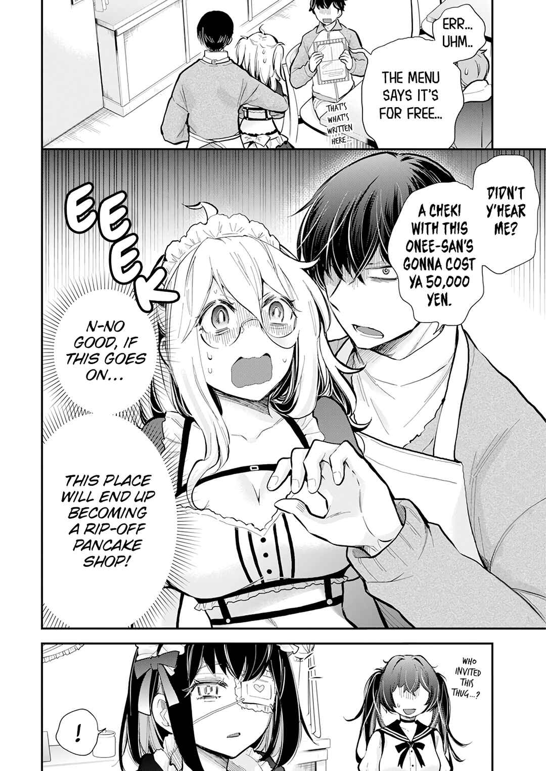 Page 3 Chapter 42 Shingeki no Eroko-san: Hen na Oneesan wa Danshi Kousei to Nakayoku Naritai