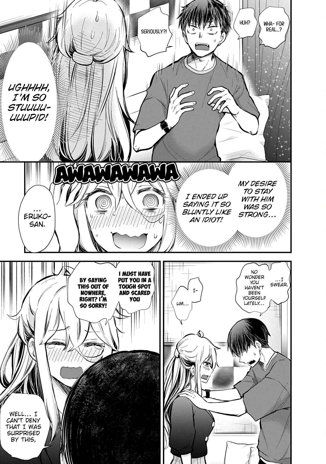 Page 8 Chapter 62 Shingeki no Eroko-san: Hen na Oneesan wa Danshi Kousei to Nakayoku Naritai