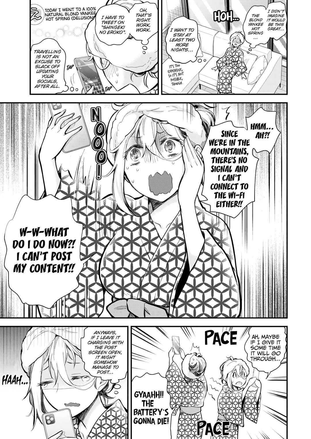 Page 21 Chapter 52 Shingeki no Eroko-san: Hen na Oneesan wa Danshi Kousei to Nakayoku Naritai