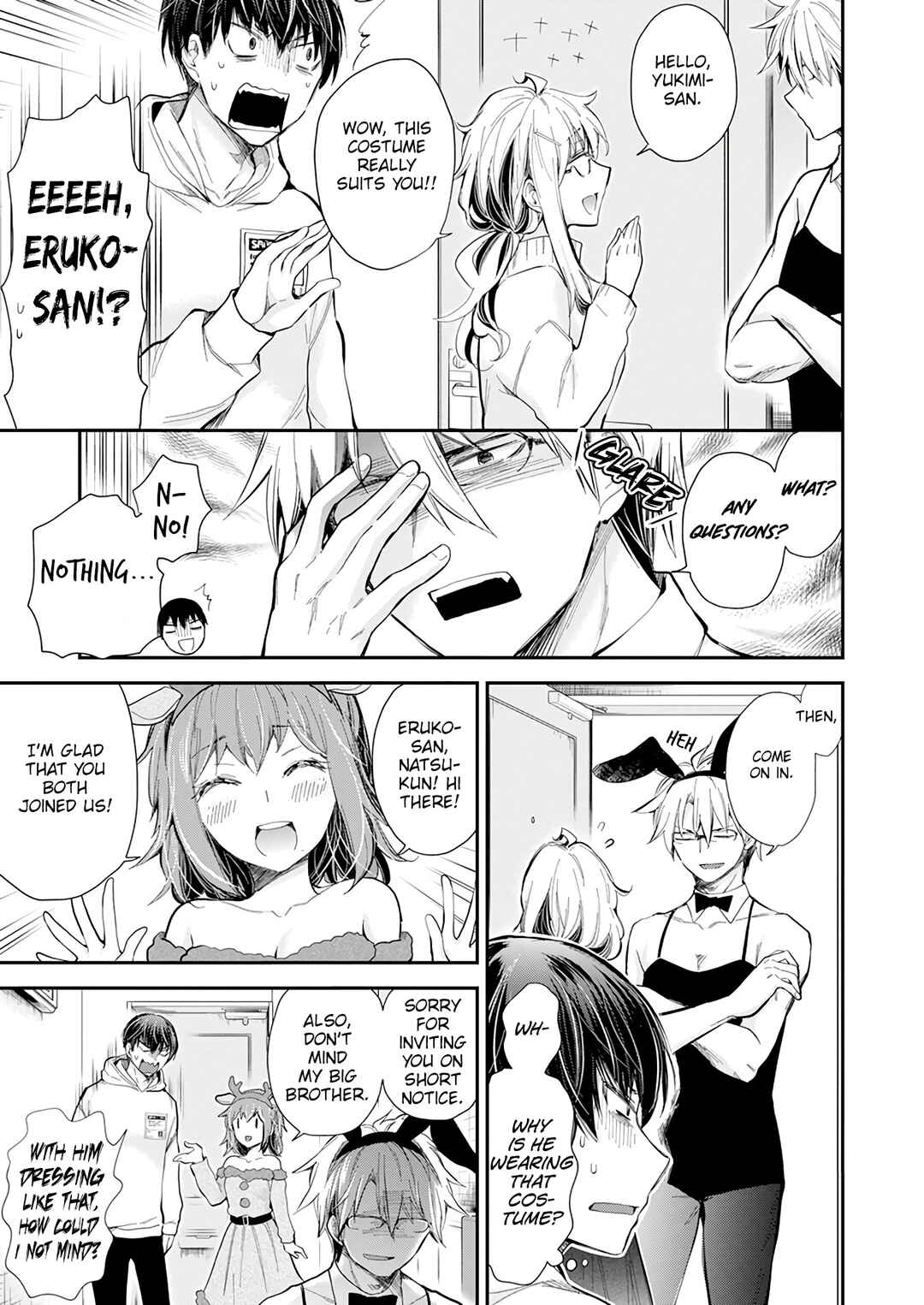Page 13 Chapter 36 Shingeki no Eroko-san: Hen na Oneesan wa Danshi Kousei to Nakayoku Naritai