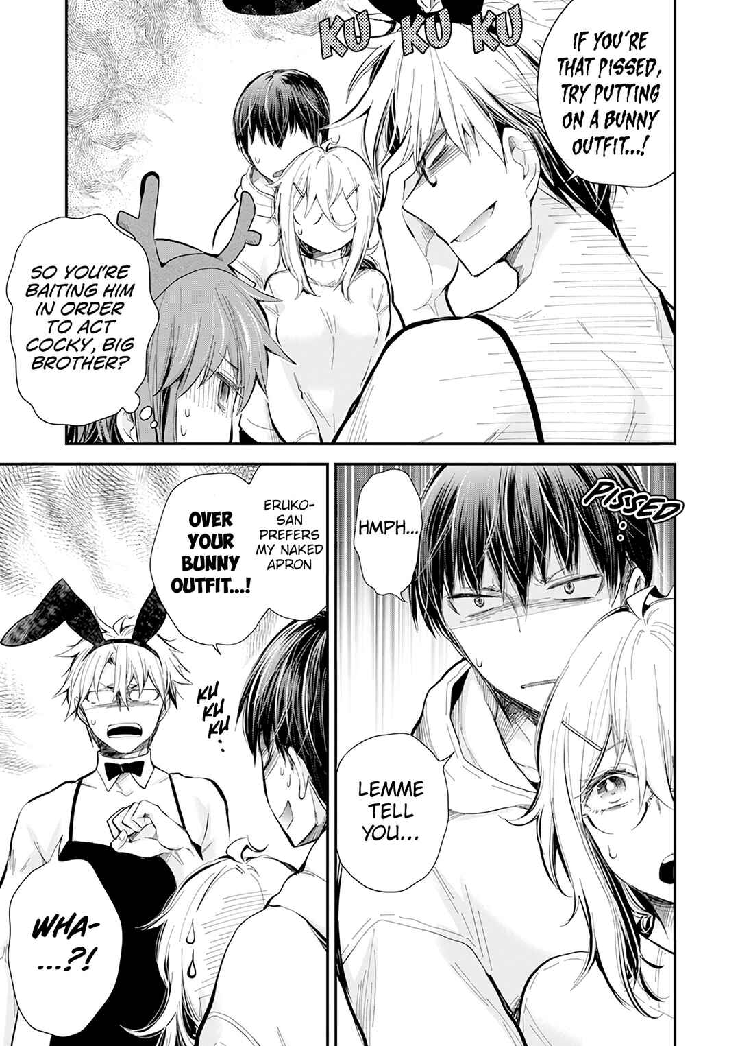 Page 17 Chapter 36 Shingeki no Eroko-san: Hen na Oneesan wa Danshi Kousei to Nakayoku Naritai