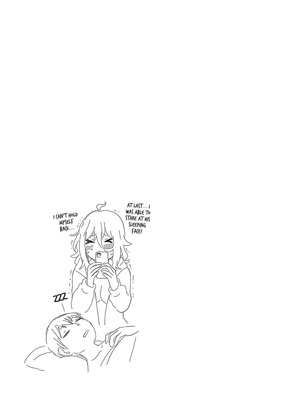 Page 3 Chapter 35.5 Shingeki no Eroko-san: Hen na Oneesan wa Danshi Kousei to Nakayoku Naritai