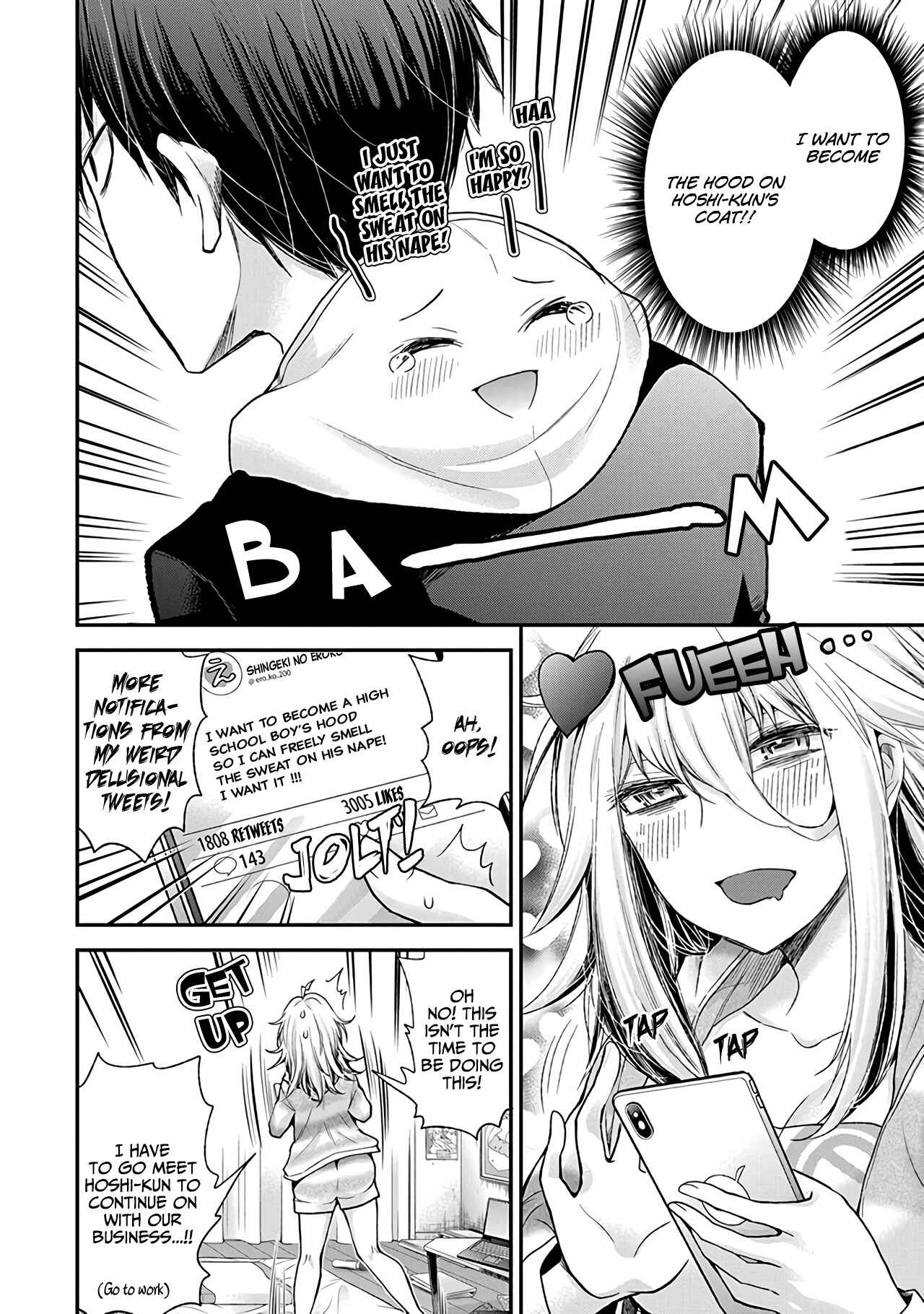 Page 5 Chapter 2 Shingeki no Eroko-san: Hen na Oneesan wa Danshi Kousei to Nakayoku Naritai