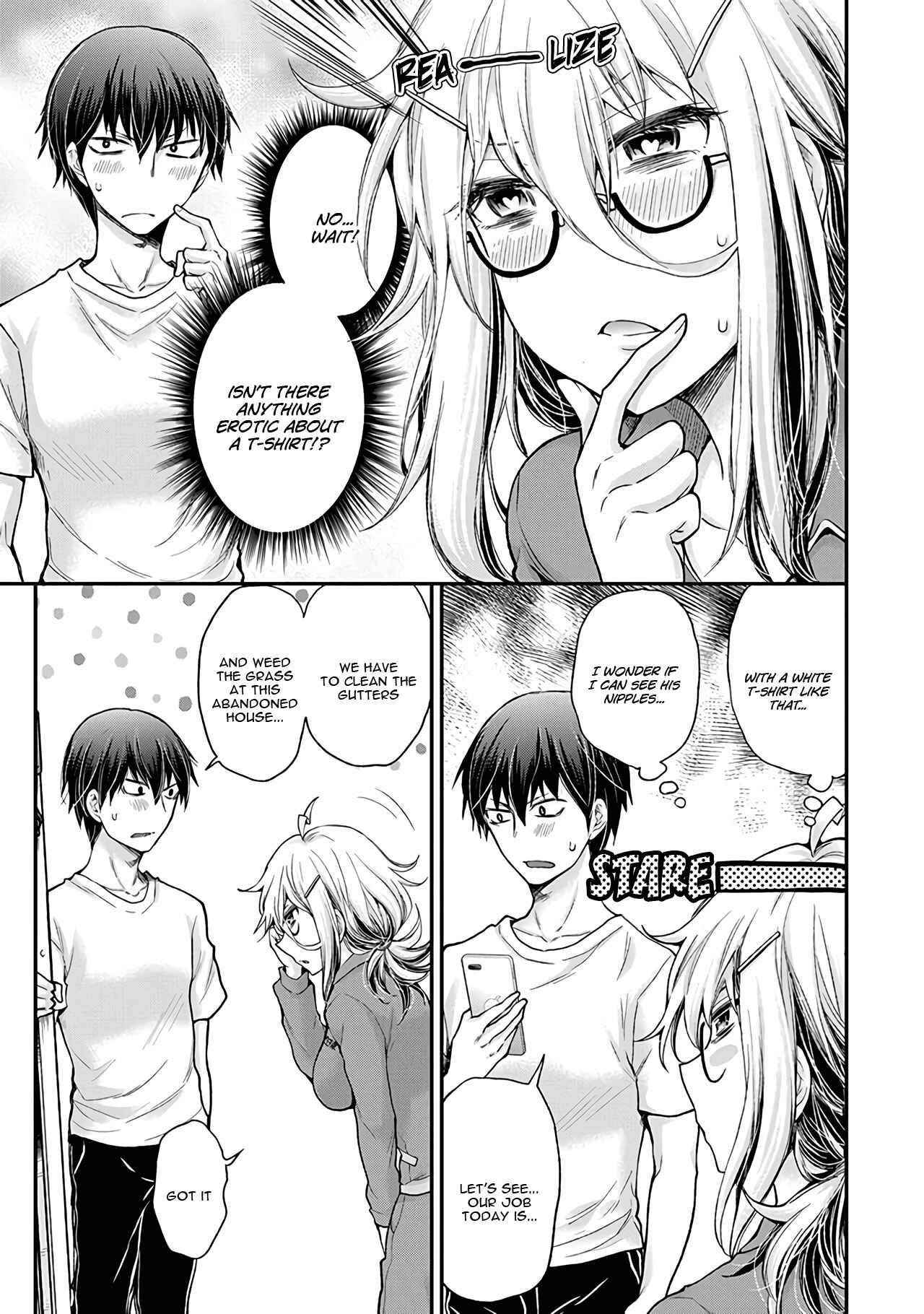 Page 8 Chapter 2 Shingeki no Eroko-san: Hen na Oneesan wa Danshi Kousei to Nakayoku Naritai