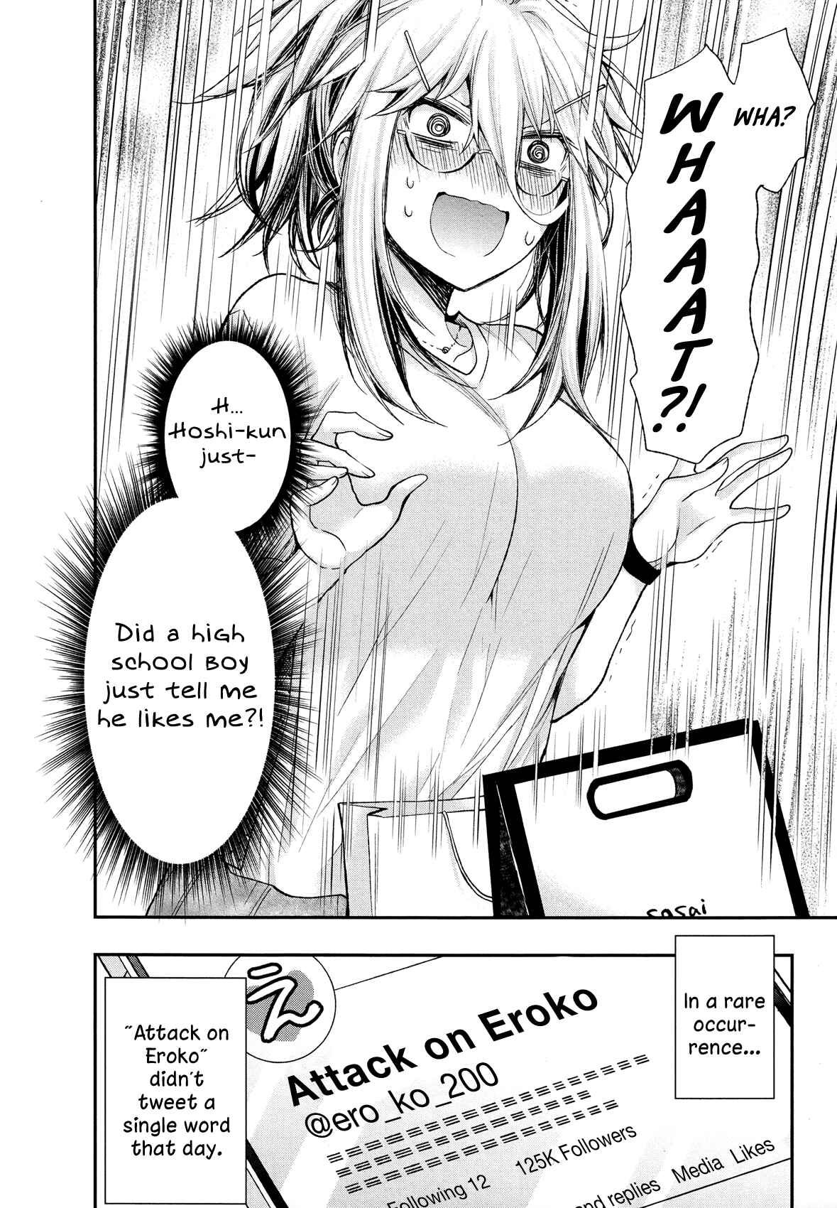 Page 20 Chapter 5 Shingeki no Eroko-san: Hen na Oneesan wa Danshi Kousei to Nakayoku Naritai