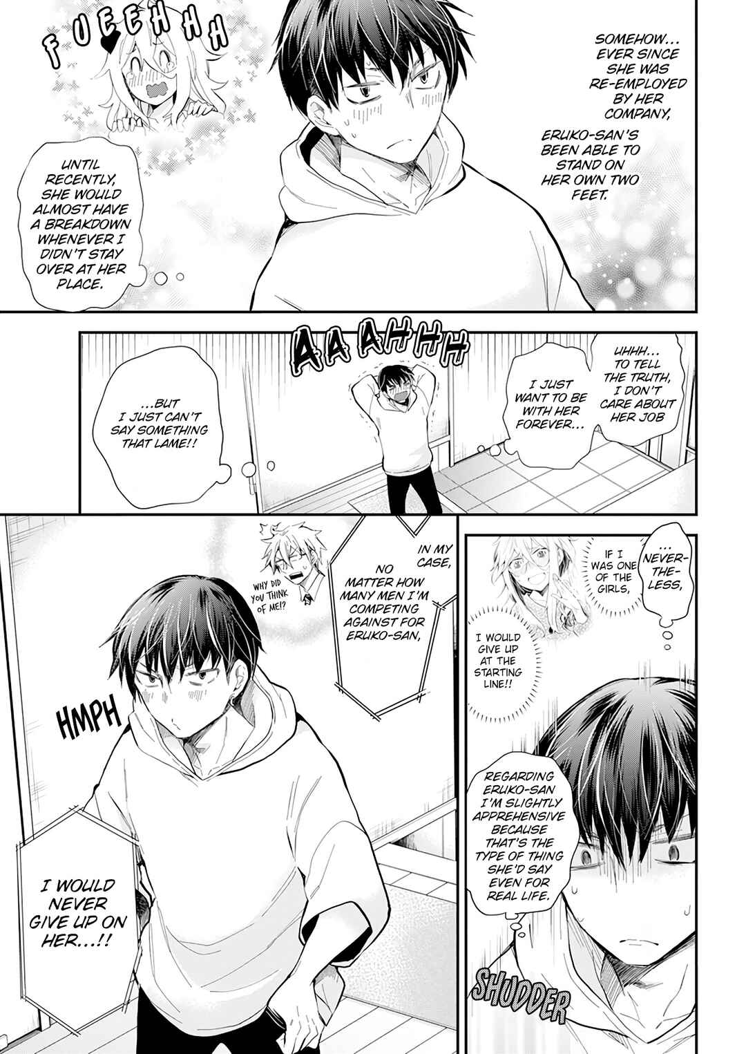 Page 14 Chapter 40 Shingeki no Eroko-san: Hen na Oneesan wa Danshi Kousei to Nakayoku Naritai
