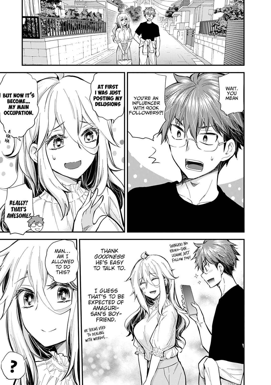 Page 10 Chapter 59 Shingeki no Eroko-san: Hen na Oneesan wa Danshi Kousei to Nakayoku Naritai
