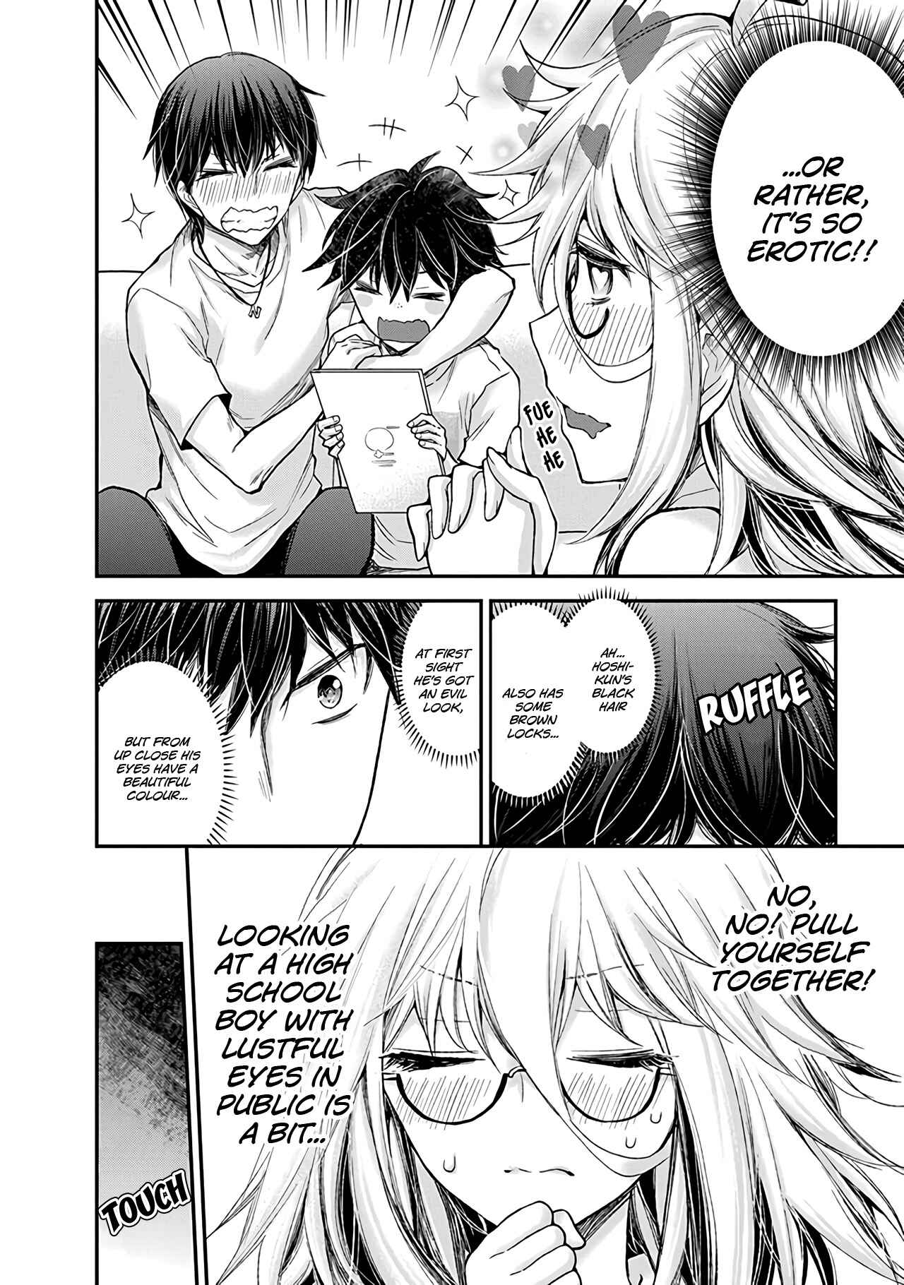 Page 13 Chapter 3 Shingeki no Eroko-san: Hen na Oneesan wa Danshi Kousei to Nakayoku Naritai