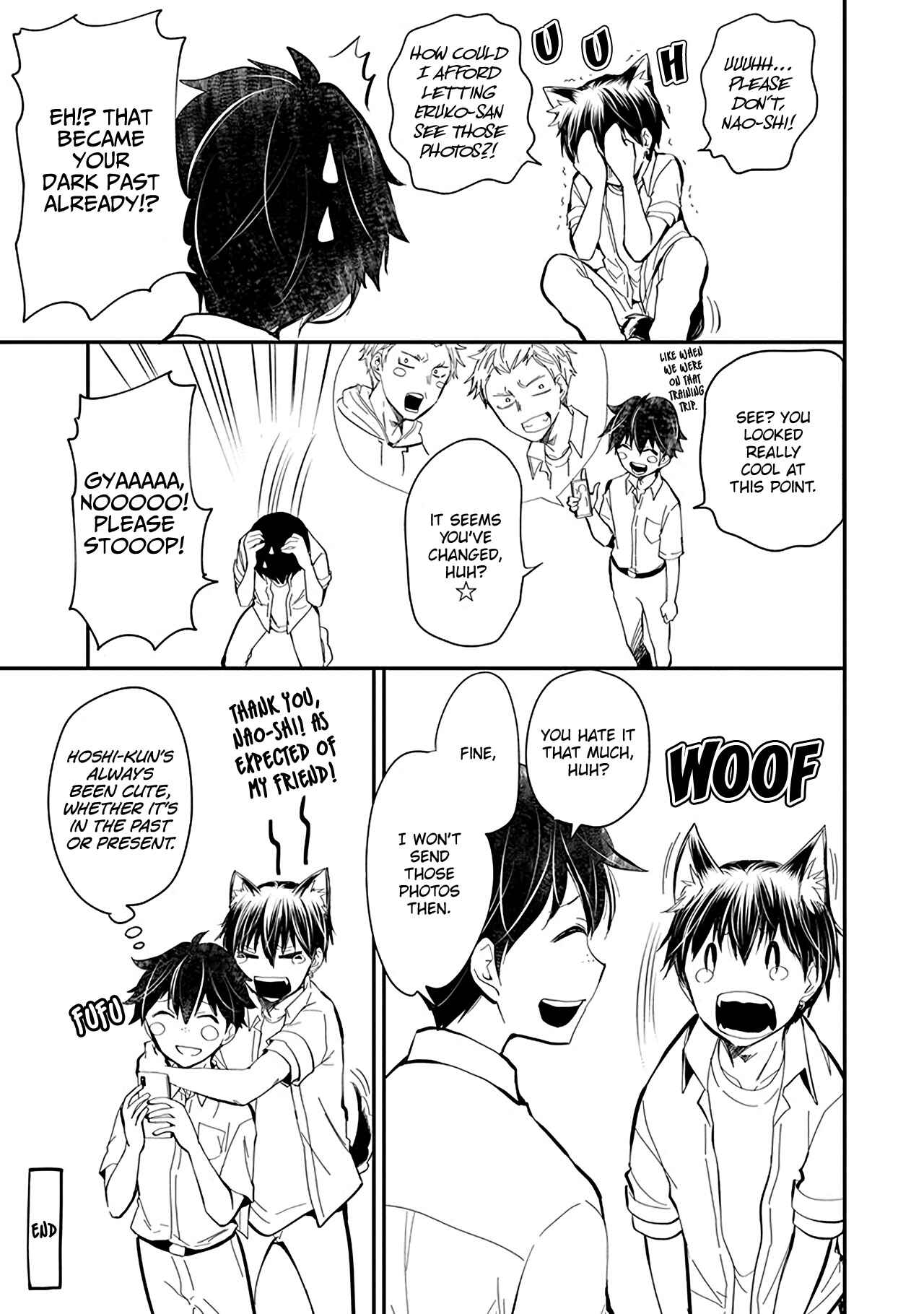 Page 3 Chapter 21.5 Shingeki no Eroko-san: Hen na Oneesan wa Danshi Kousei to Nakayoku Naritai