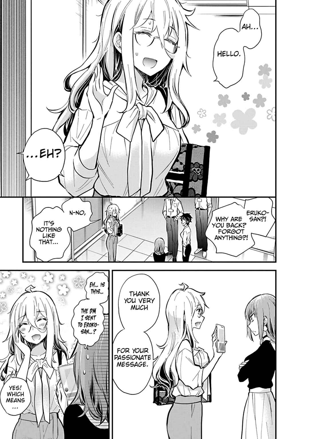 Page 10 Chapter 47 Shingeki no Eroko-san: Hen na Oneesan wa Danshi Kousei to Nakayoku Naritai
