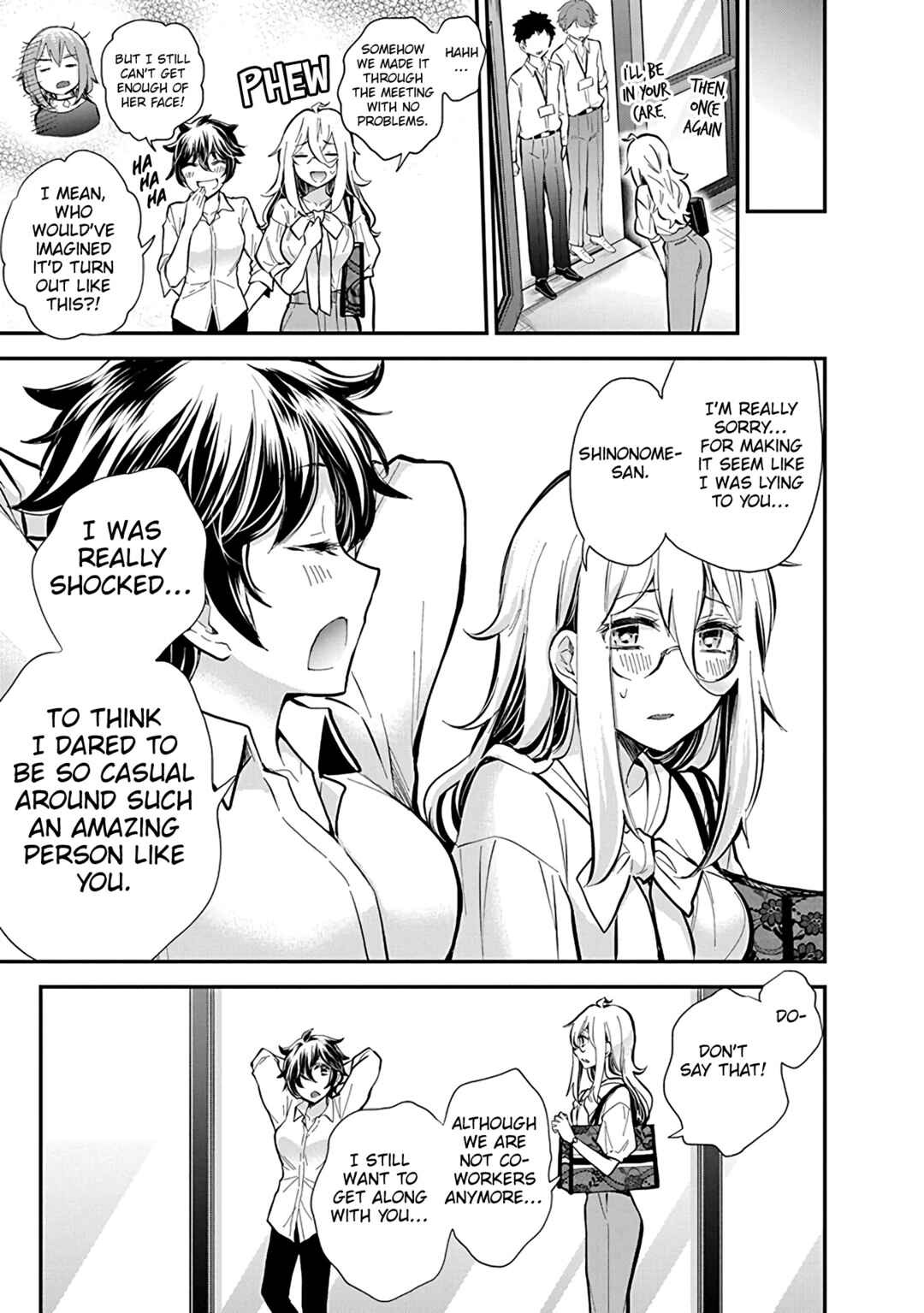 Page 16 Chapter 47 Shingeki no Eroko-san: Hen na Oneesan wa Danshi Kousei to Nakayoku Naritai