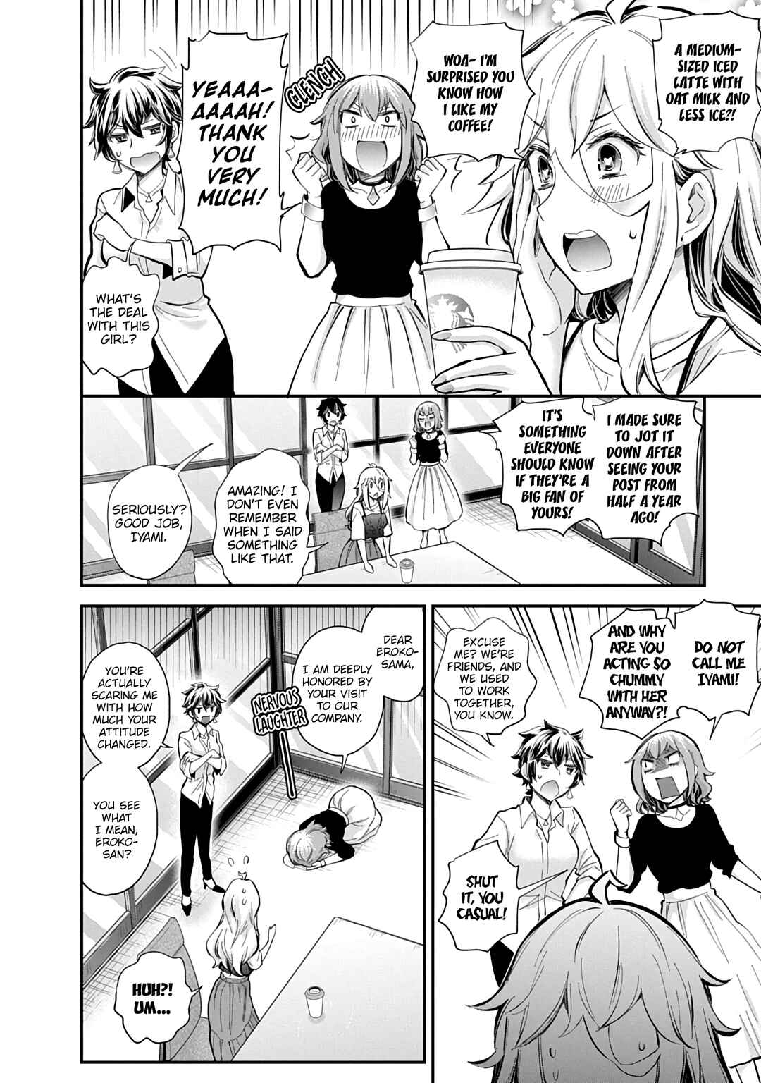 Page 11 Chapter 57 Shingeki no Eroko-san: Hen na Oneesan wa Danshi Kousei to Nakayoku Naritai