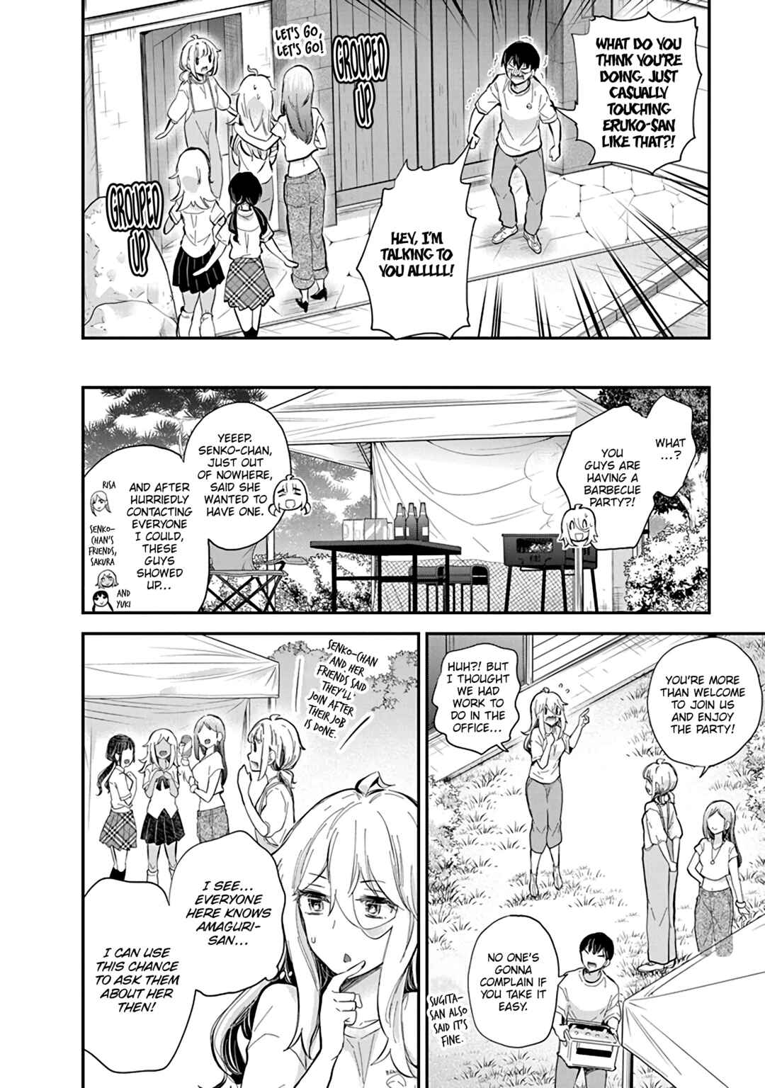 Page 9 Chapter 56 Shingeki no Eroko-san: Hen na Oneesan wa Danshi Kousei to Nakayoku Naritai