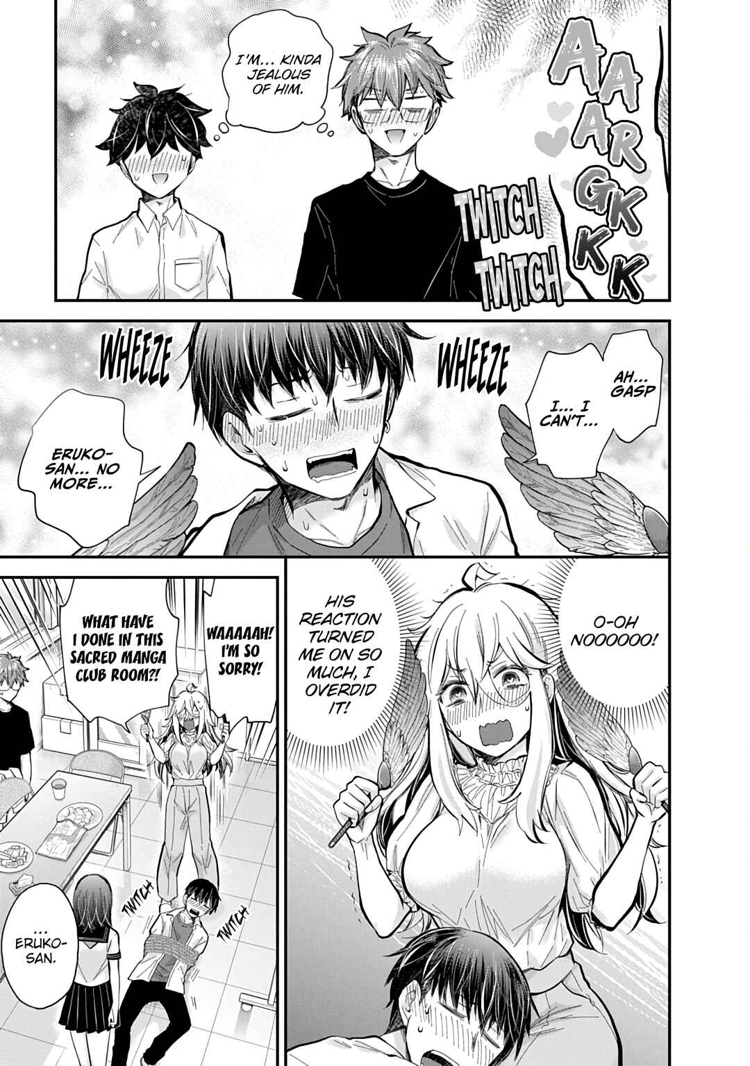 Page 18 Chapter 60 Shingeki no Eroko-san: Hen na Oneesan wa Danshi Kousei to Nakayoku Naritai