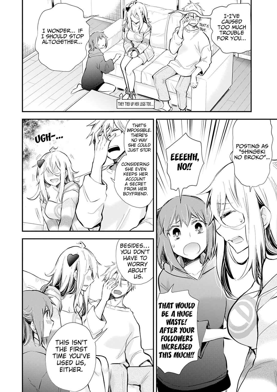 Page 17 Chapter 39 Shingeki no Eroko-san: Hen na Oneesan wa Danshi Kousei to Nakayoku Naritai