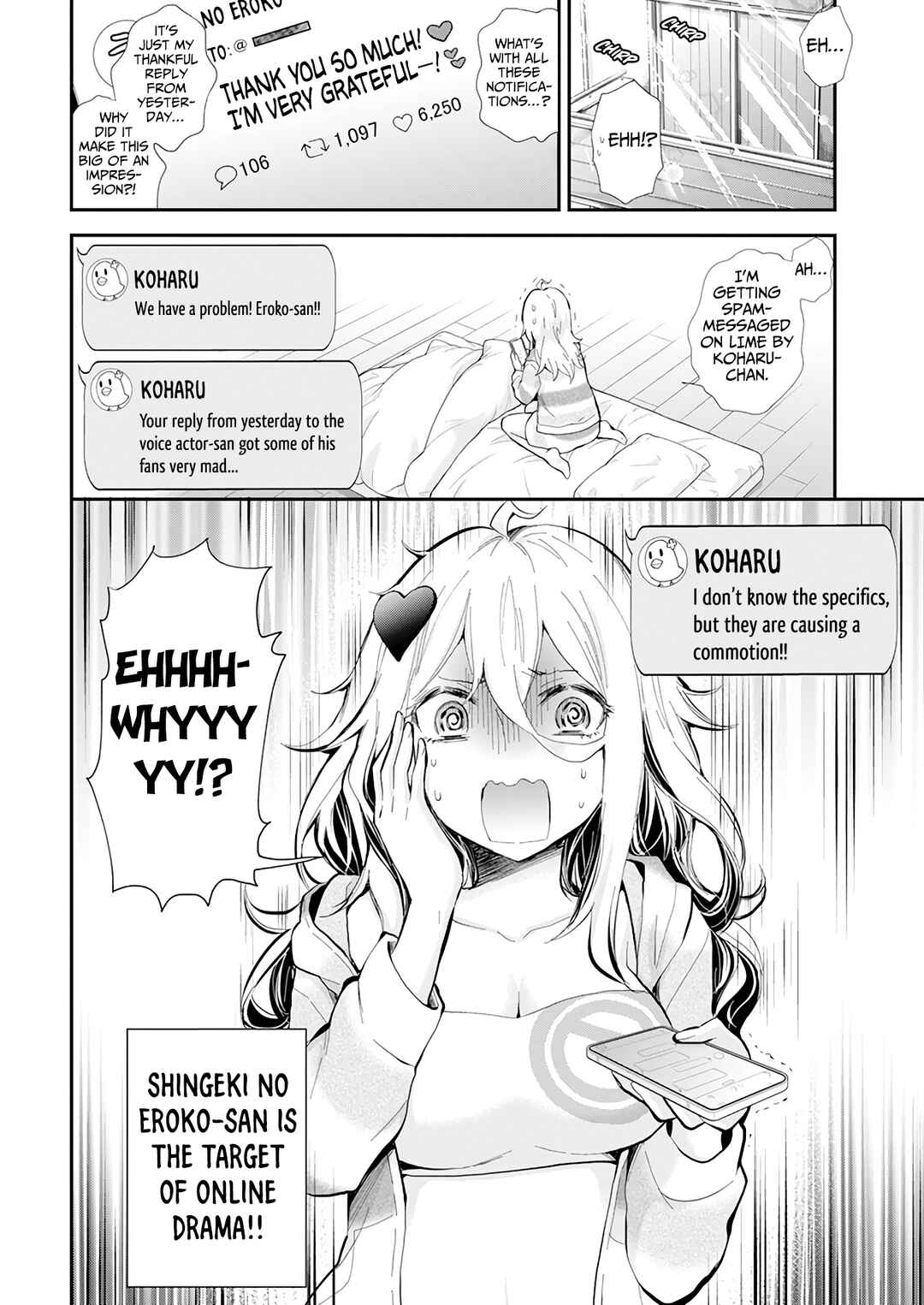 Page 5 Chapter 39 Shingeki no Eroko-san: Hen na Oneesan wa Danshi Kousei to Nakayoku Naritai