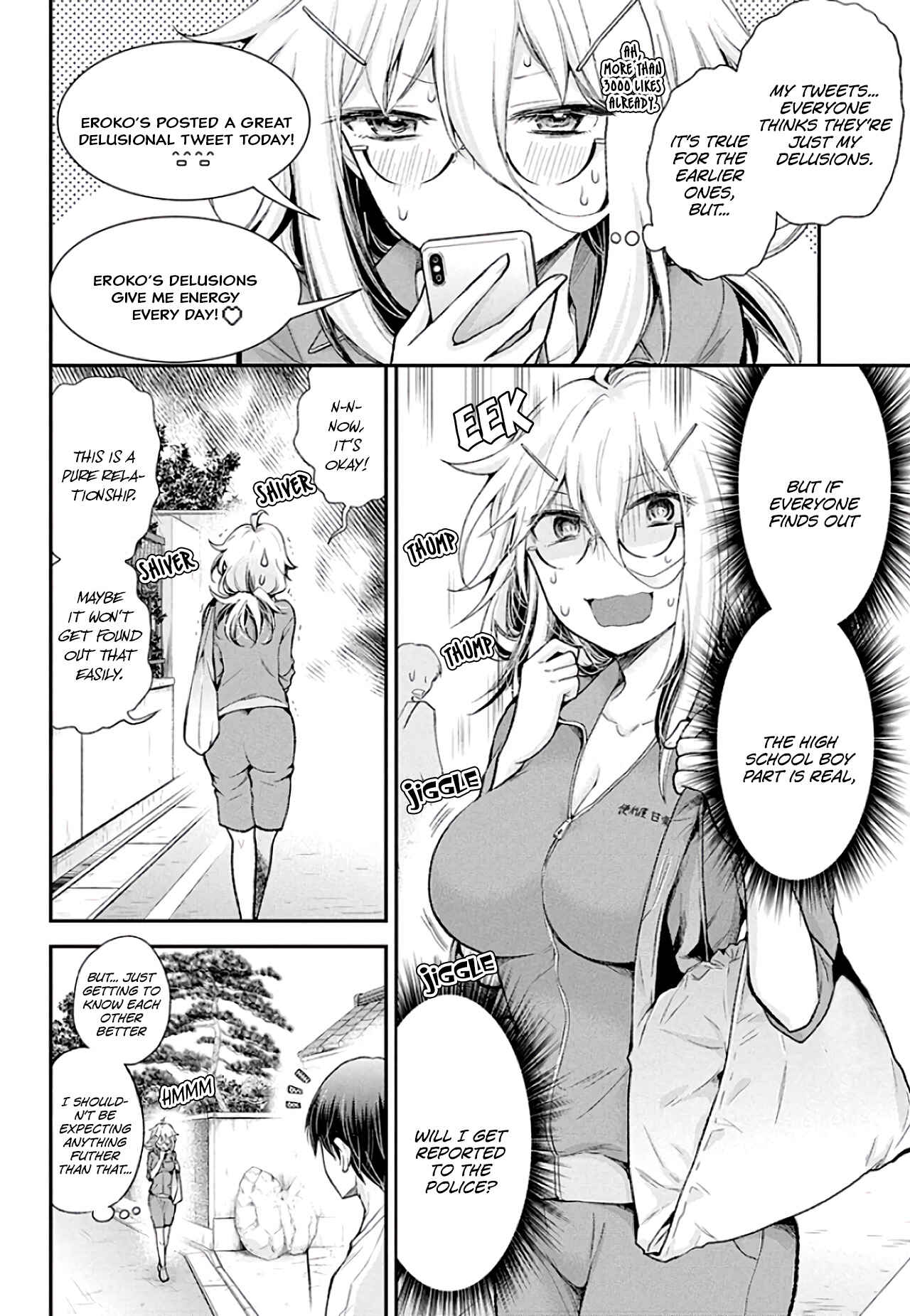 Page 5 Chapter 8 Shingeki no Eroko-san: Hen na Oneesan wa Danshi Kousei to Nakayoku Naritai