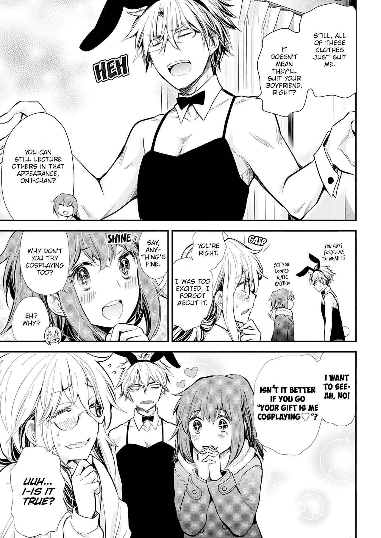 Page 12 Chapter 34 Shingeki no Eroko-san: Hen na Oneesan wa Danshi Kousei to Nakayoku Naritai