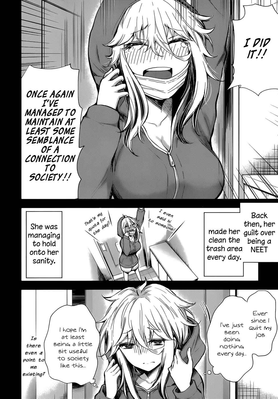 Page 4 Chapter 28 Shingeki no Eroko-san: Hen na Oneesan wa Danshi Kousei to Nakayoku Naritai