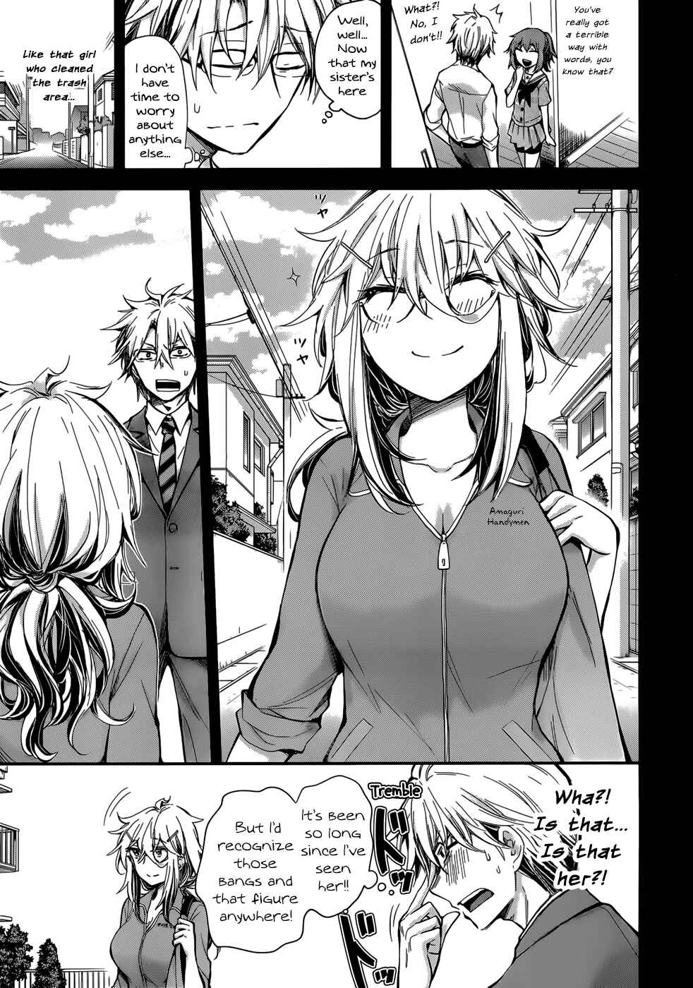 Page 9 Chapter 28 Shingeki no Eroko-san: Hen na Oneesan wa Danshi Kousei to Nakayoku Naritai