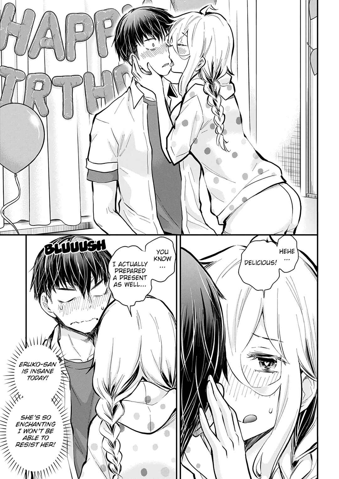 Page 13 Chapter 51 Shingeki no Eroko-san: Hen na Oneesan wa Danshi Kousei to Nakayoku Naritai