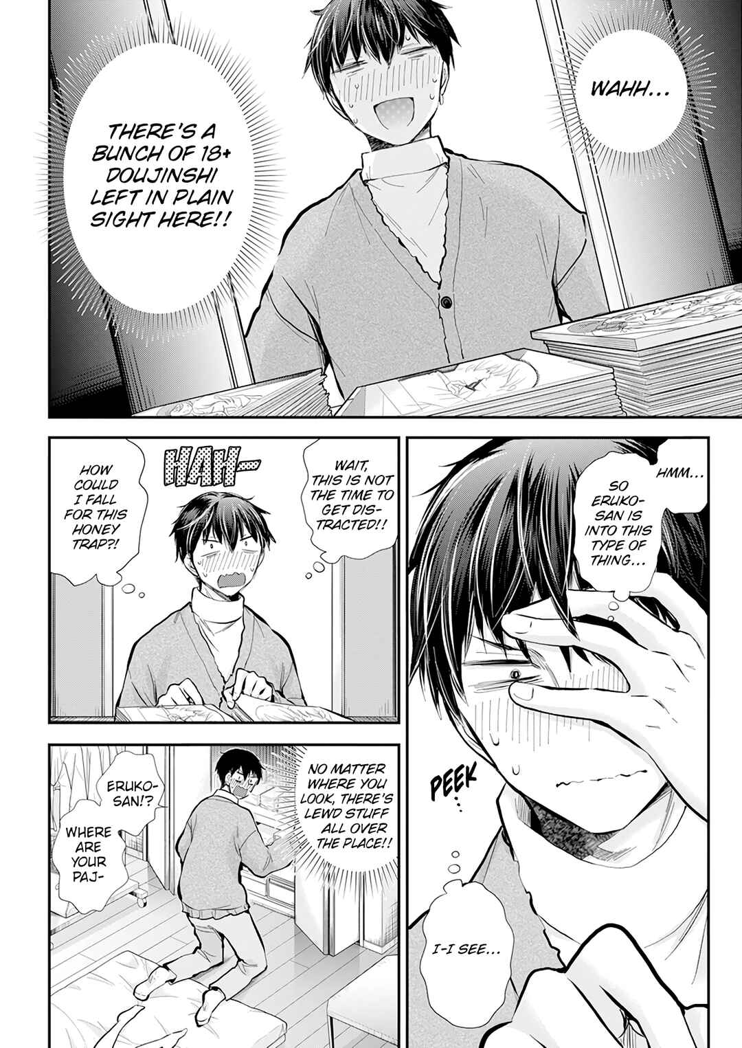Page 10 Chapter 43 Shingeki no Eroko-san: Hen na Oneesan wa Danshi Kousei to Nakayoku Naritai