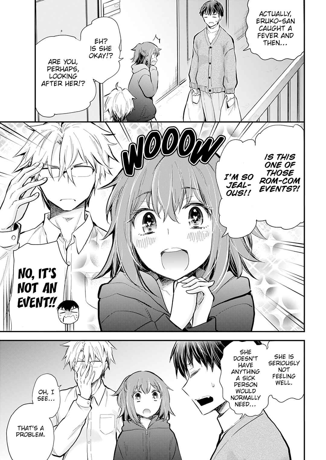 Page 15 Chapter 43 Shingeki no Eroko-san: Hen na Oneesan wa Danshi Kousei to Nakayoku Naritai